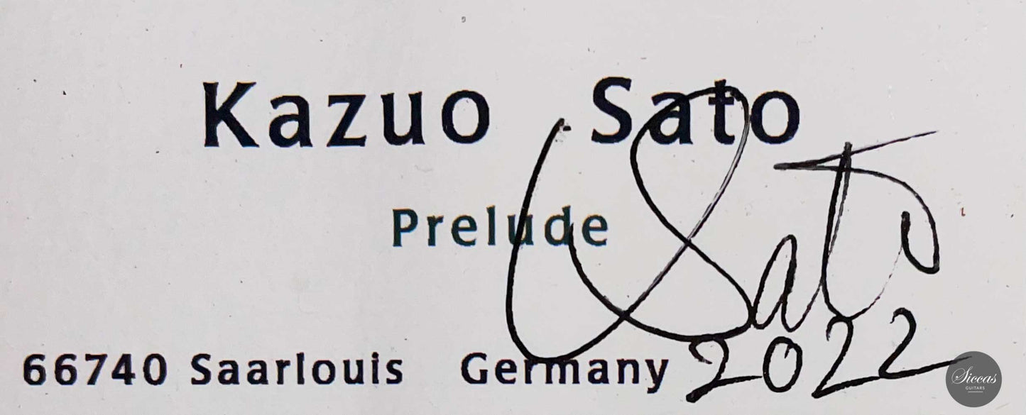Kazuo Sato - 2022 Prelude
