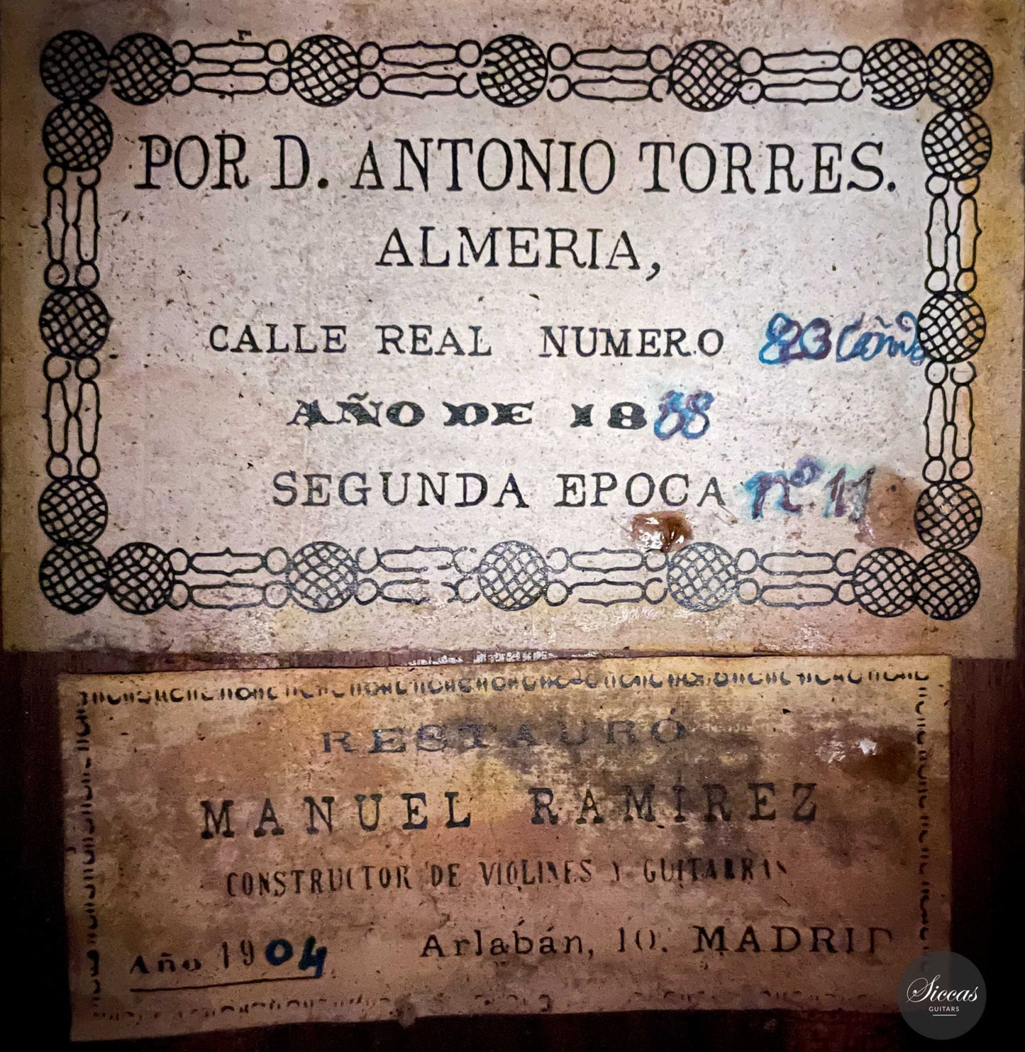 Lucio Antonio Carbone - 2022 "A. de Torres 1888 relic"