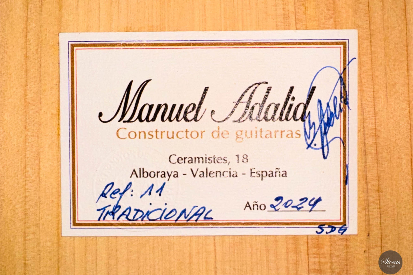Manuel Adalid - "Tradicional CD" 2024