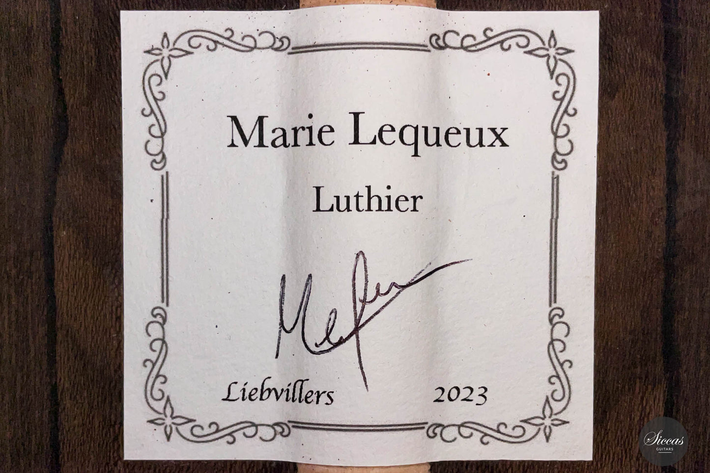 Marie Lequeux - 2023 Friederich