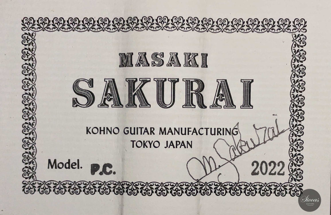 Masaki Sakurai - 2023 P.C. Spruce 64 cm