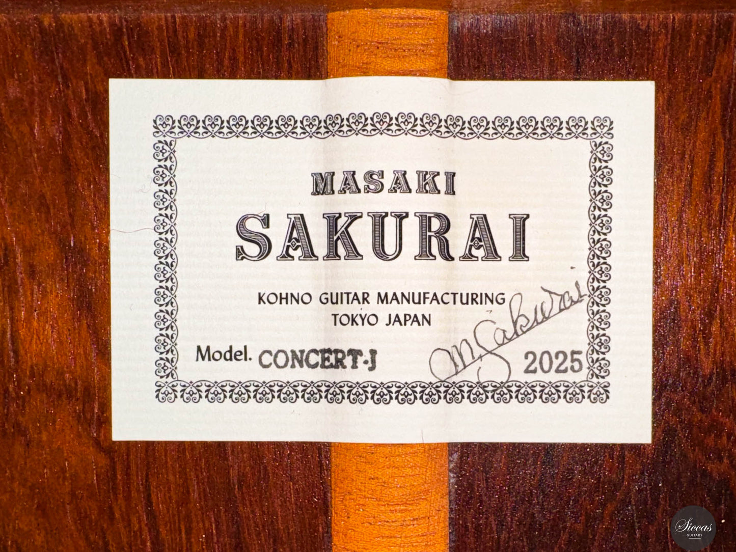Masaki Sakurai - 2025 Concert J Cedar 64 cm