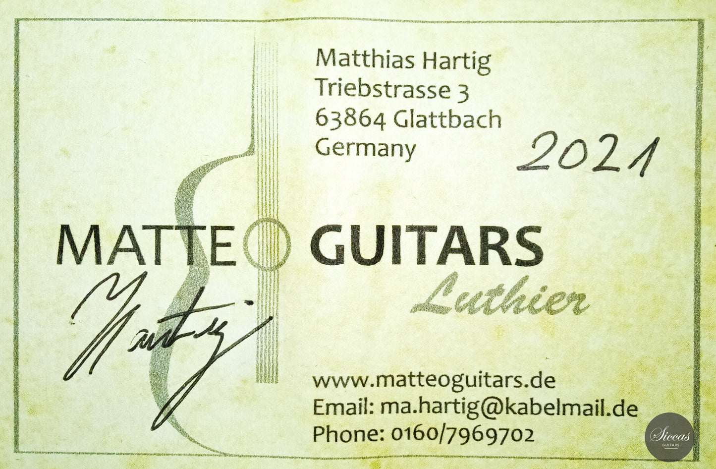 Matthias Hartig - 2021