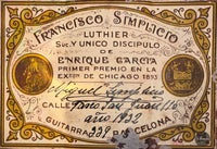 Miguel Simplicio – 1932 No. 339