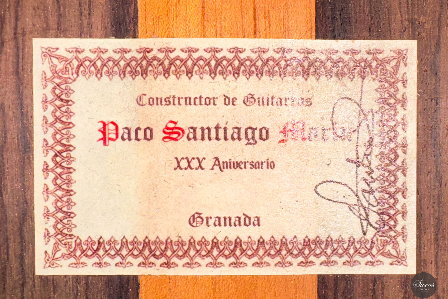 Paco Santiago Marin - 2020 XXX Anniversario 64 cm