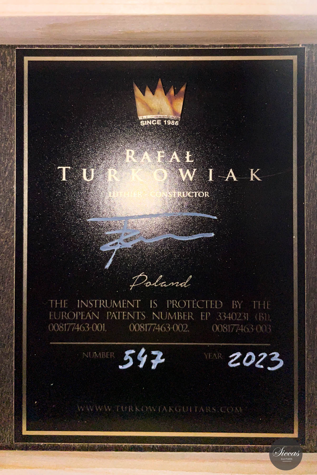 Rafal Turkowiak - 2023 Doubletop 64 cm No. 547