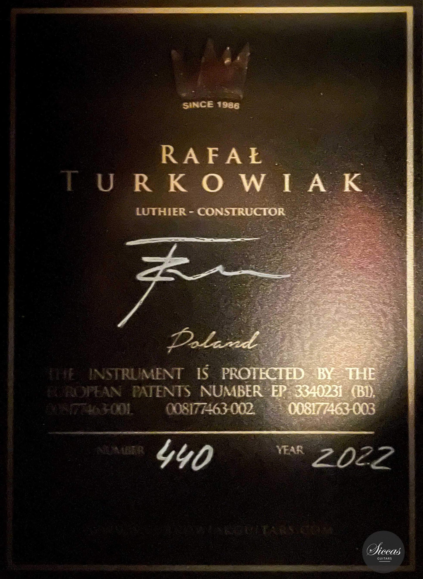 Rafal Turkowiak - 2022 Doubletop No. 440 64 cm