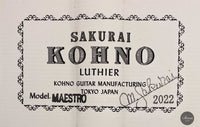 Sakurai Kohno - 2022 Maestro Spruce Lefthand