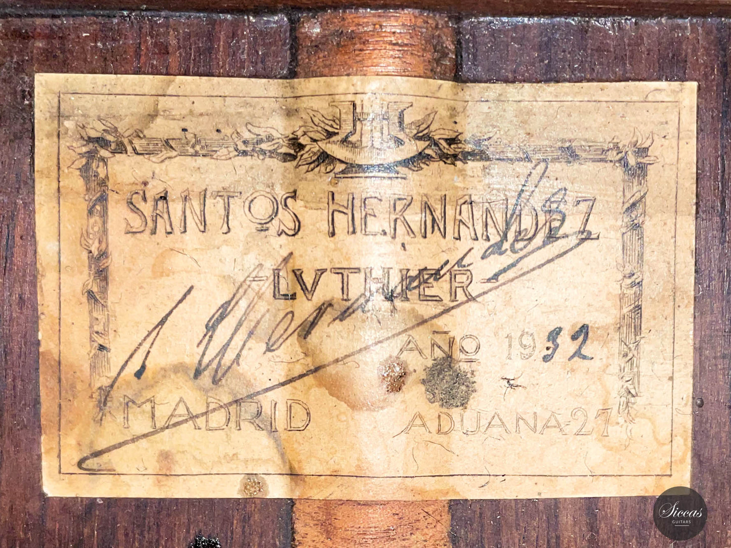 Santos Hernandez - 1932