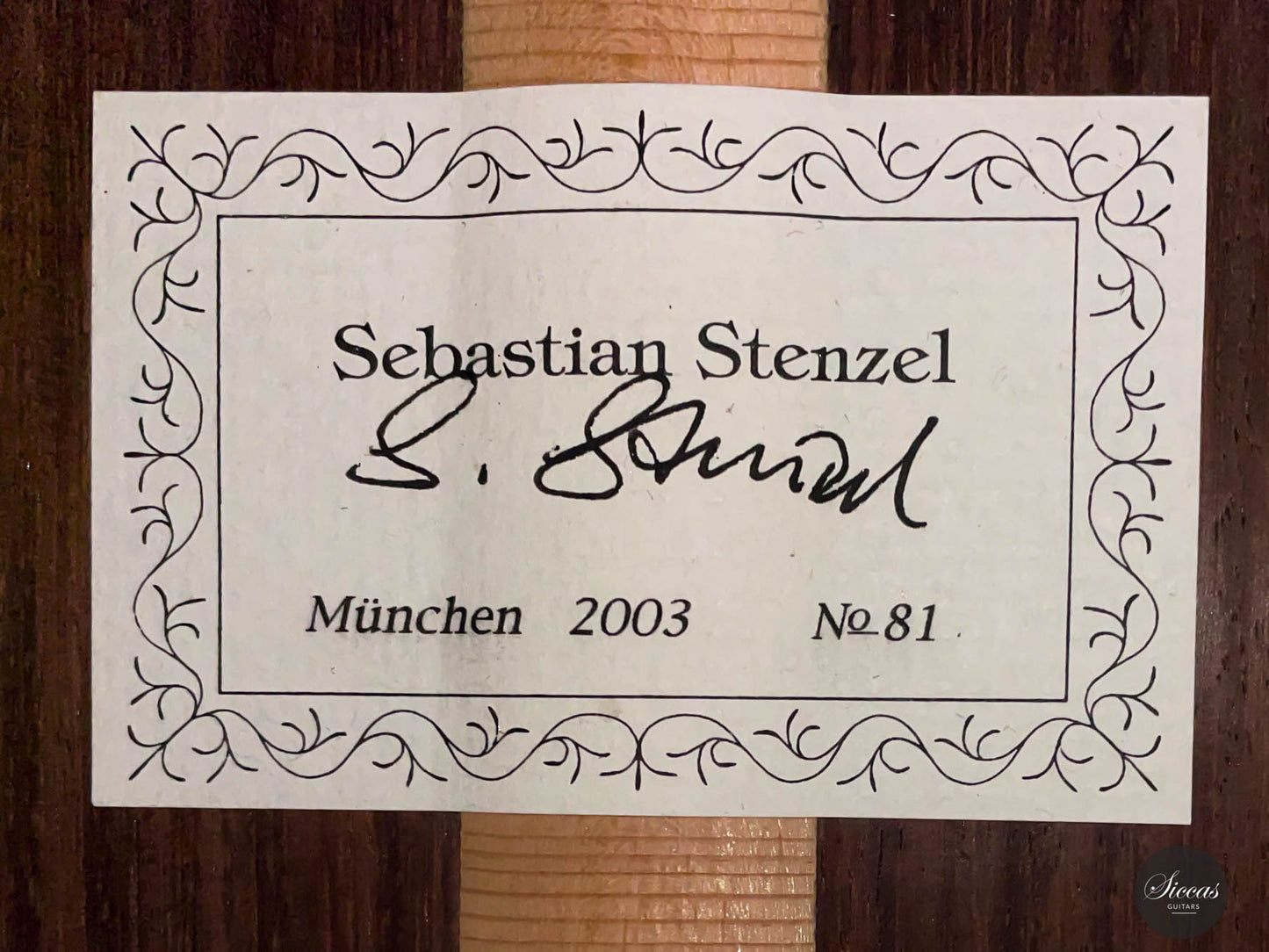 Sebastian Stenzel - 2003 No. 81