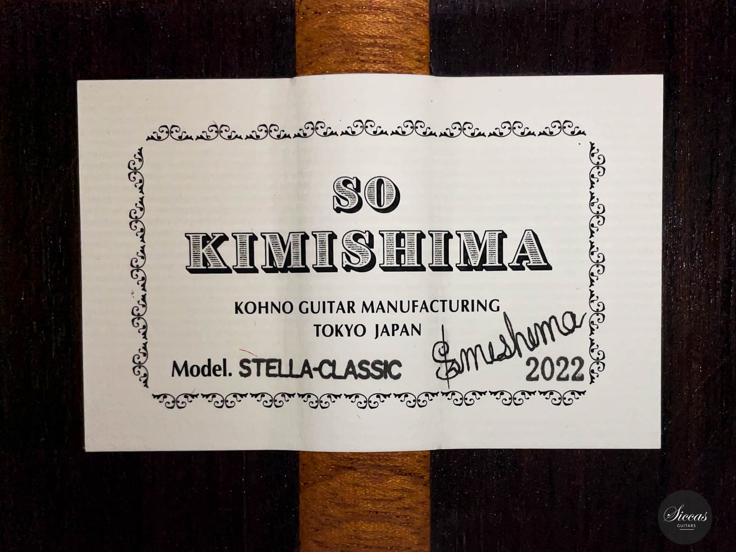 So Kimishima - 2022 Stella Spruce 64 cm