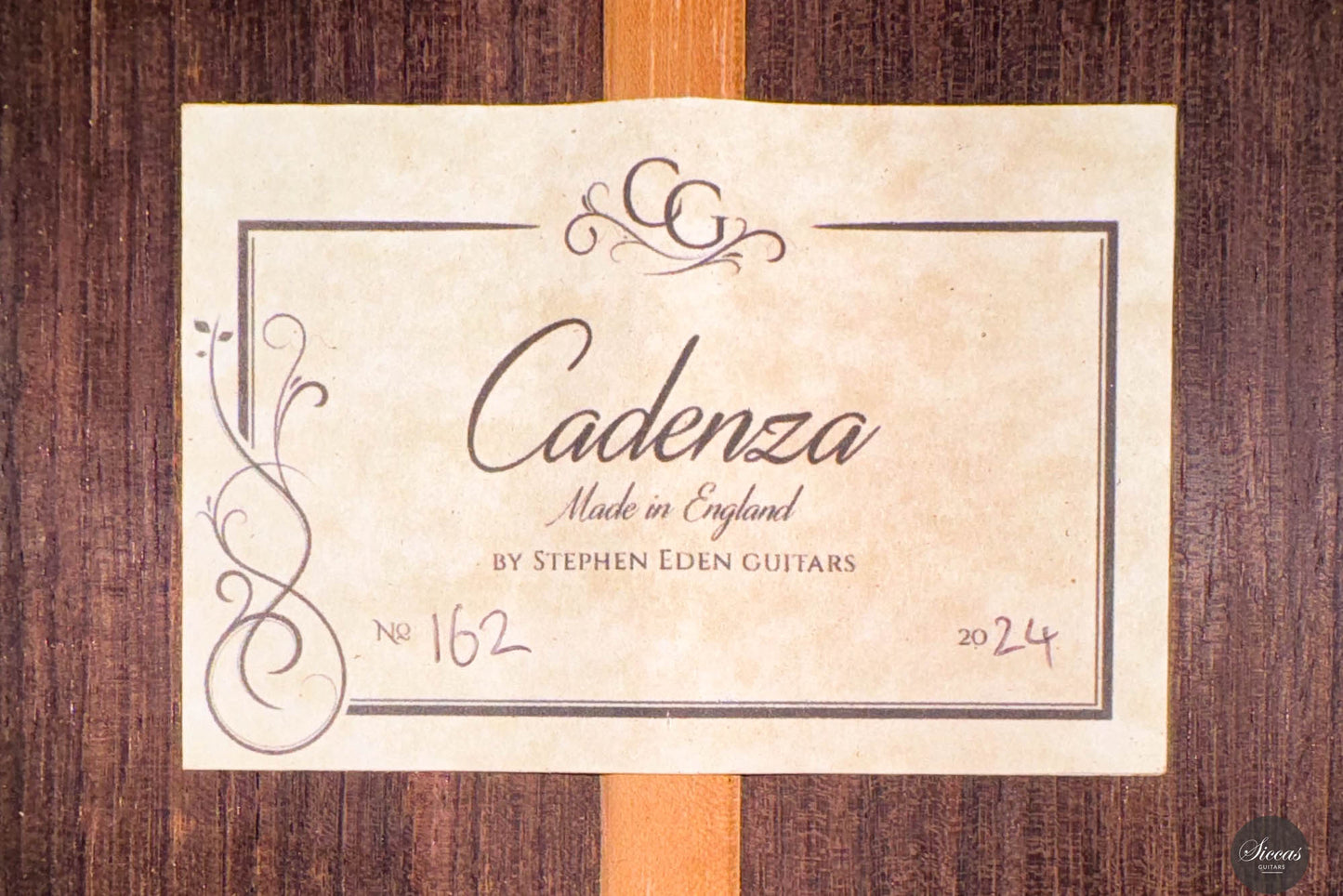 Stephen Eden - 2024 - Cedar "Cadenza" No. 162 - 64 cm