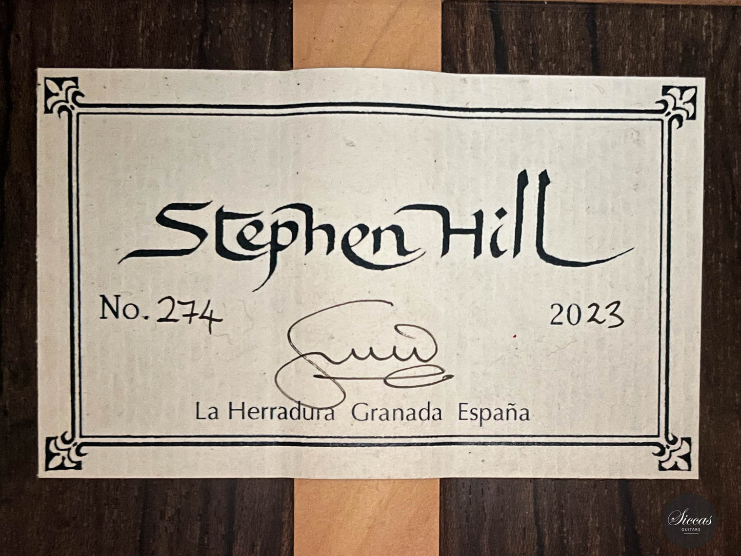 Stephen Hill – 2023 "Granada" No. 274