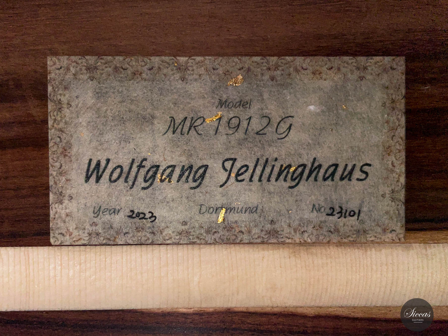 Wolfgang Jellinghaus - "Manuel Ramirez 1912" Cedar / Pao Ferro 64 cm
