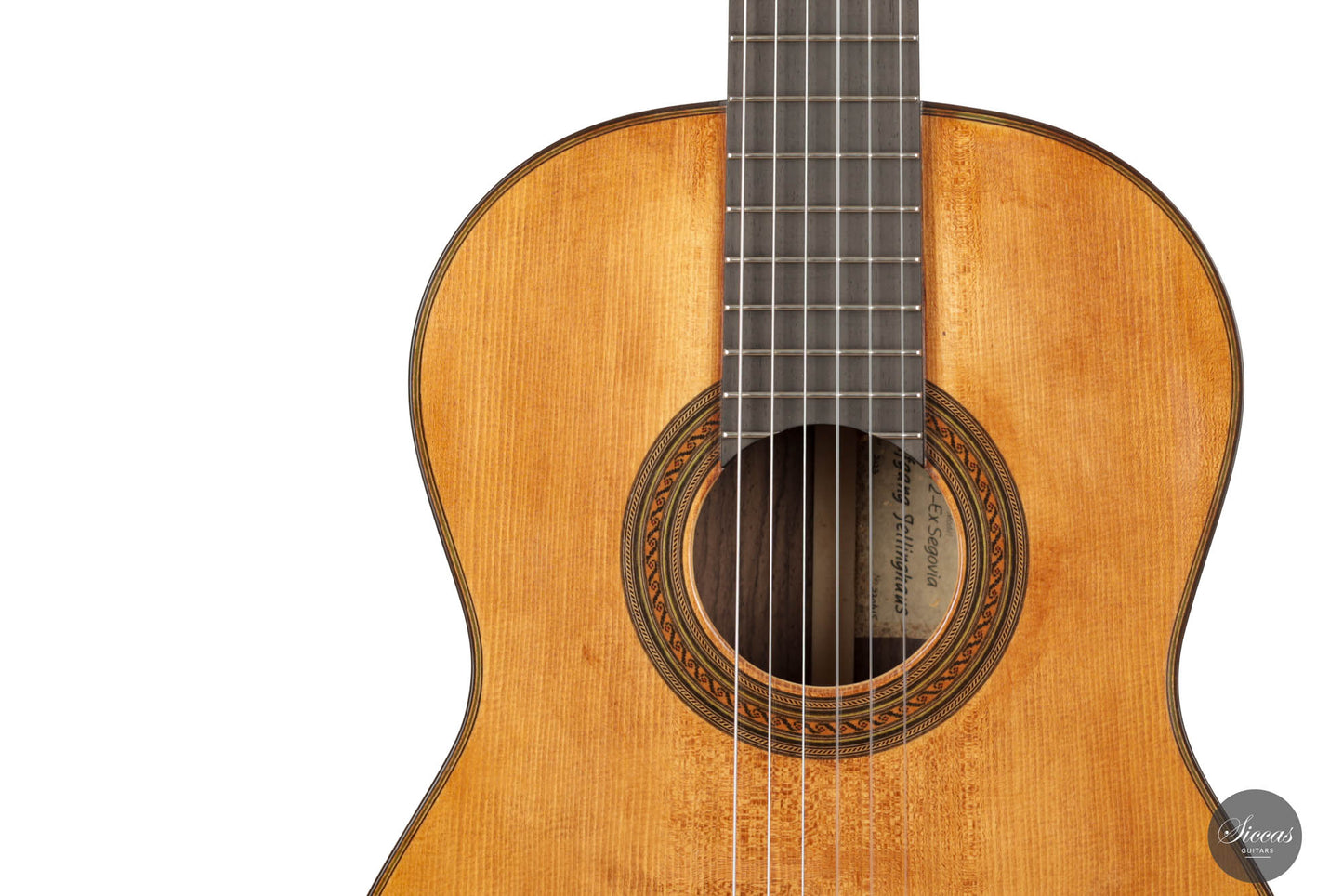 Wolfgang Jellinghaus - 1912 Ex-Segovia Spruce/Rosewood Antique
