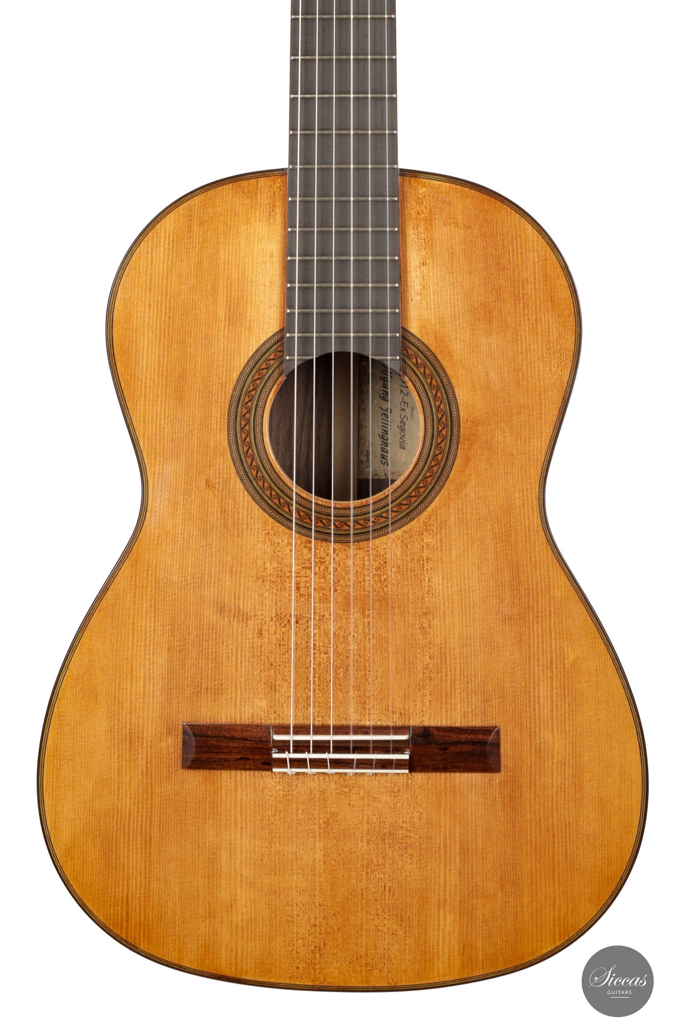 Wolfgang Jellinghaus - 1912 Ex-Segovia Spruce/Rosewood Antique