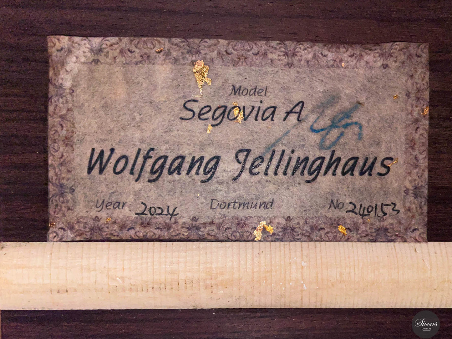 Wolfgang Jellinghaus - Segovia - Spruce/Rosewood