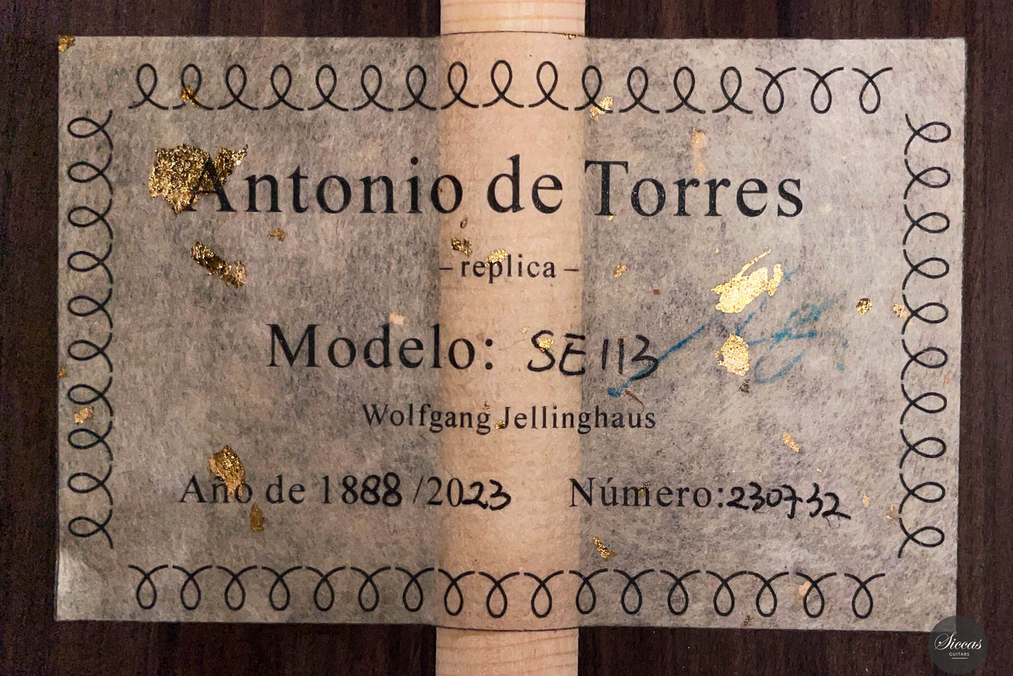 Wolfgang Jellinghaus - Torres SE113