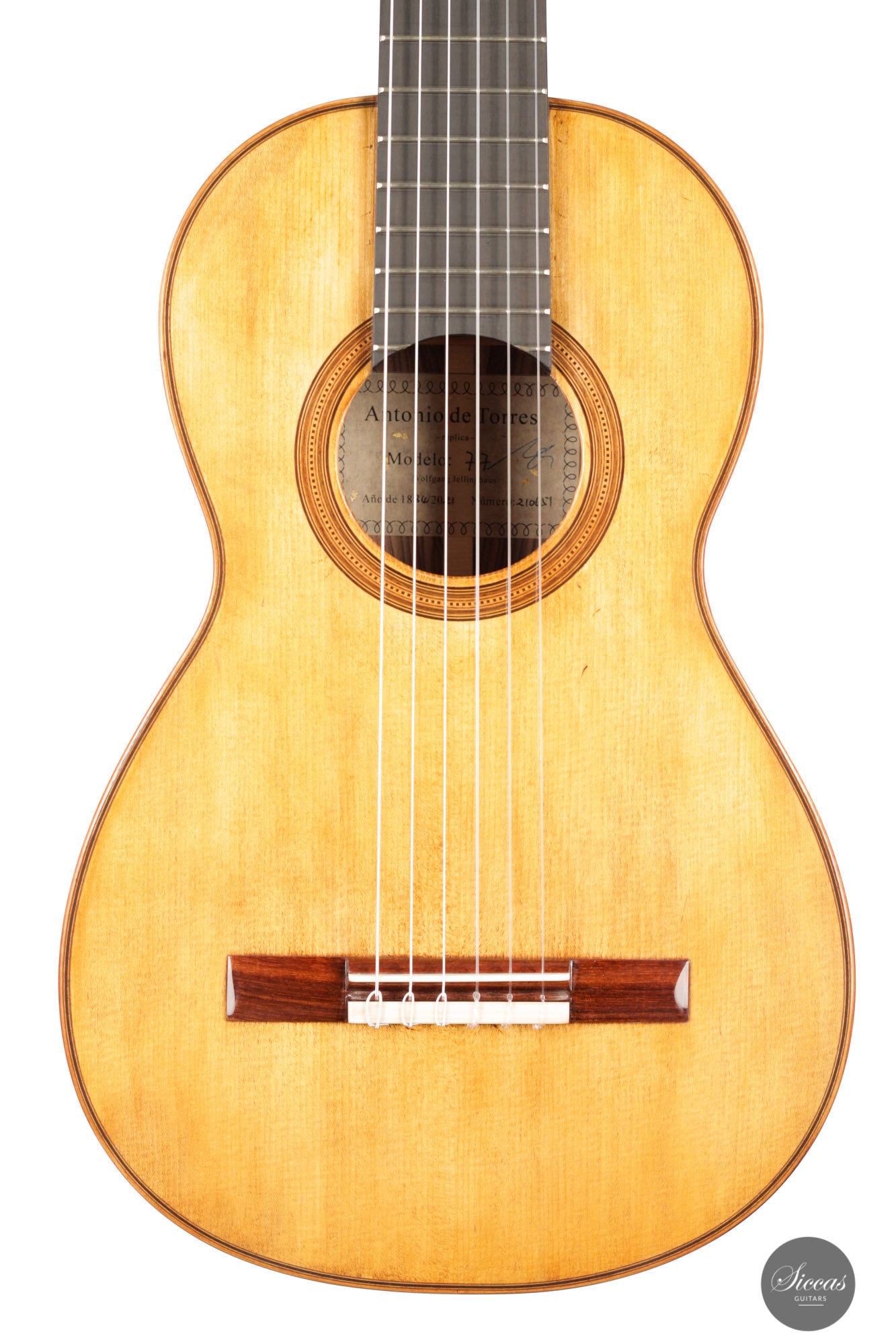 Wolfgang Jellinghaus - "Torres 77" Spruce/Pao Ferro Antique