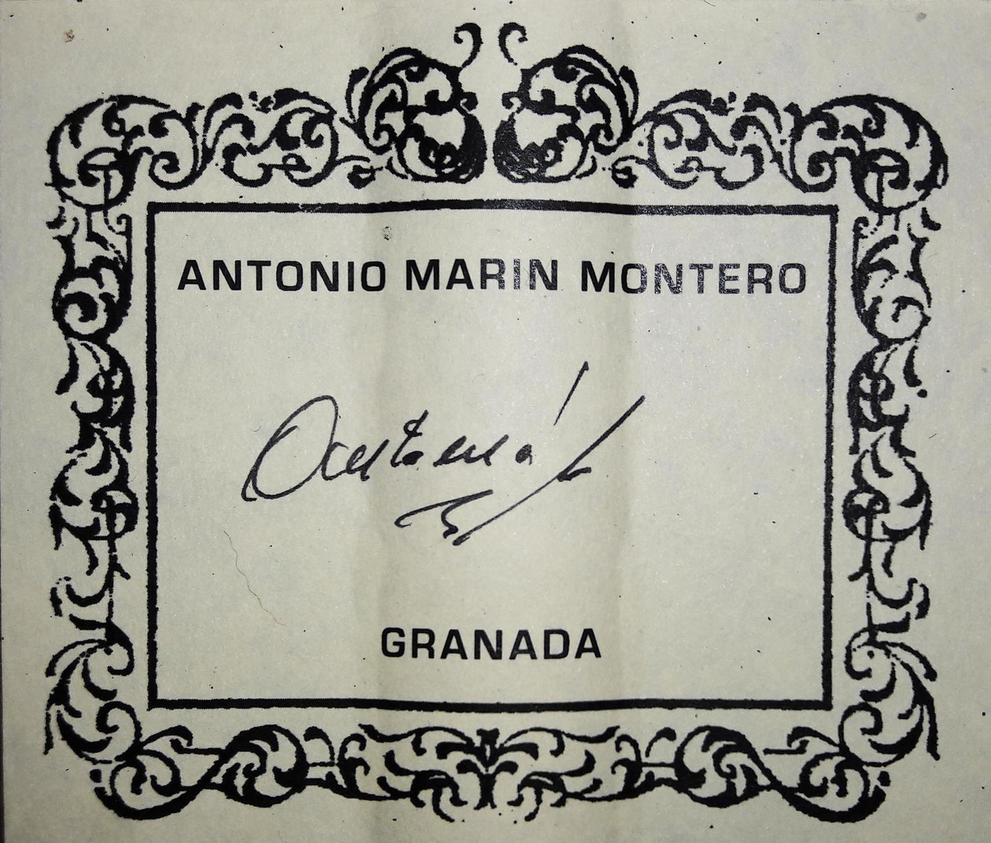 Antonio Marin Montero - 2018