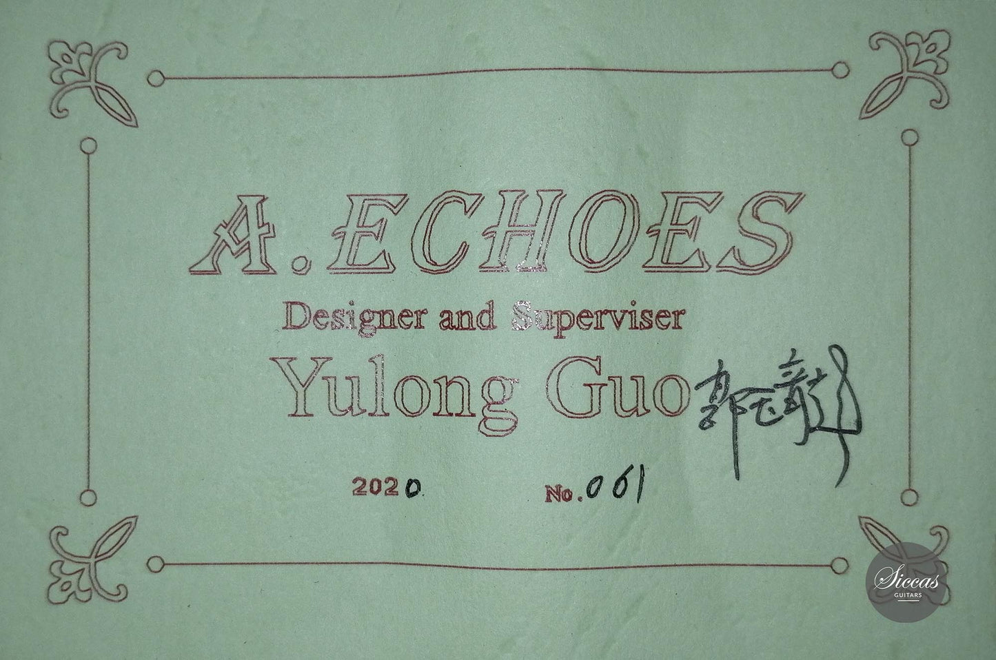 Yulong Guo - A. Echoes EF