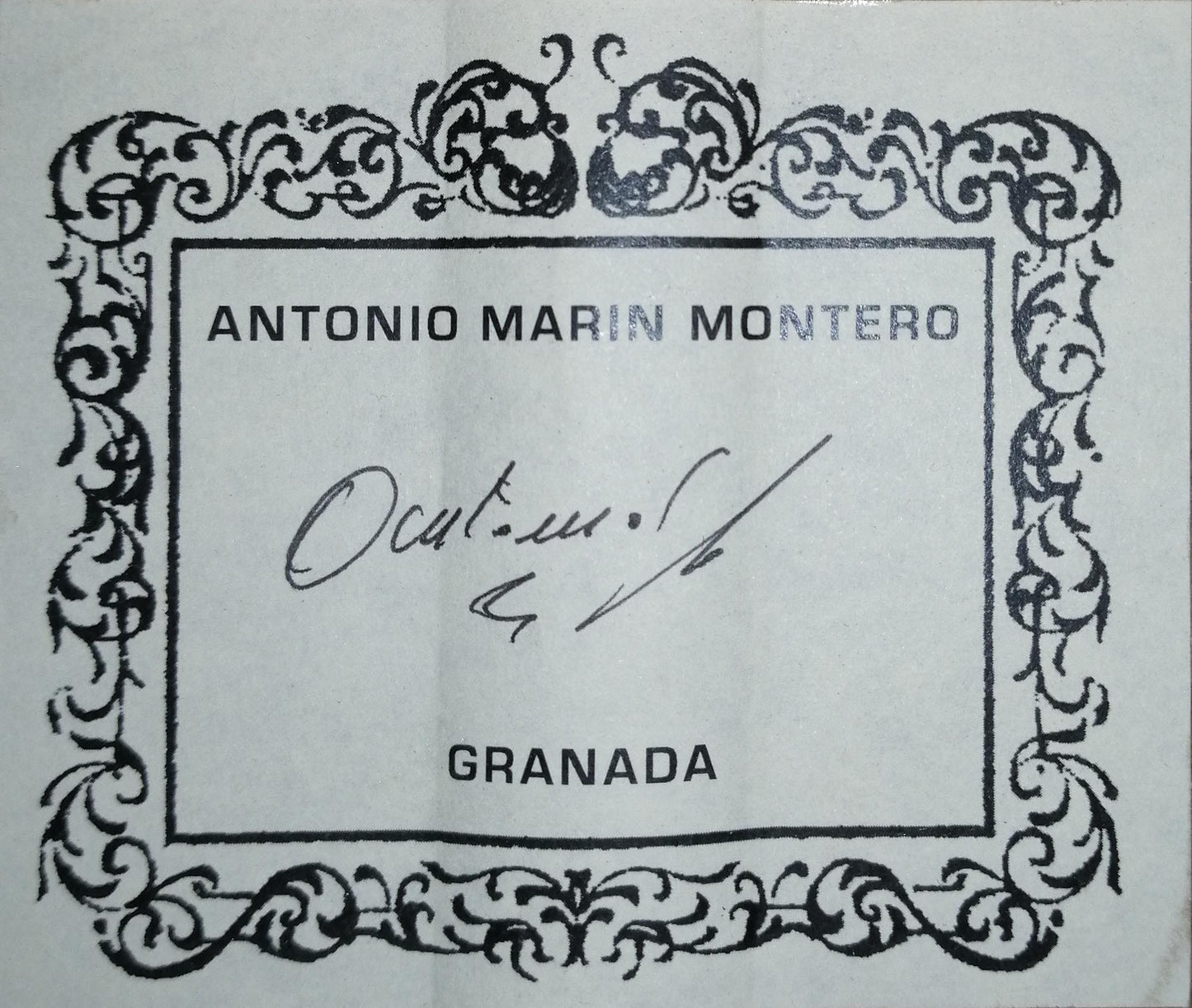 Antonio Marin Montero - 2018/19 CF