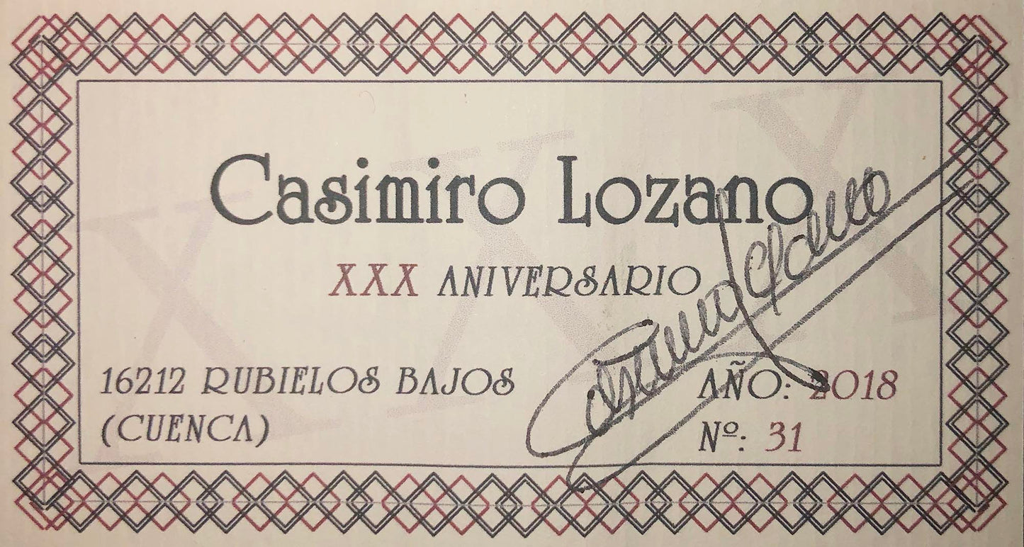 Casimiro Lozano - 2018 Doubletop