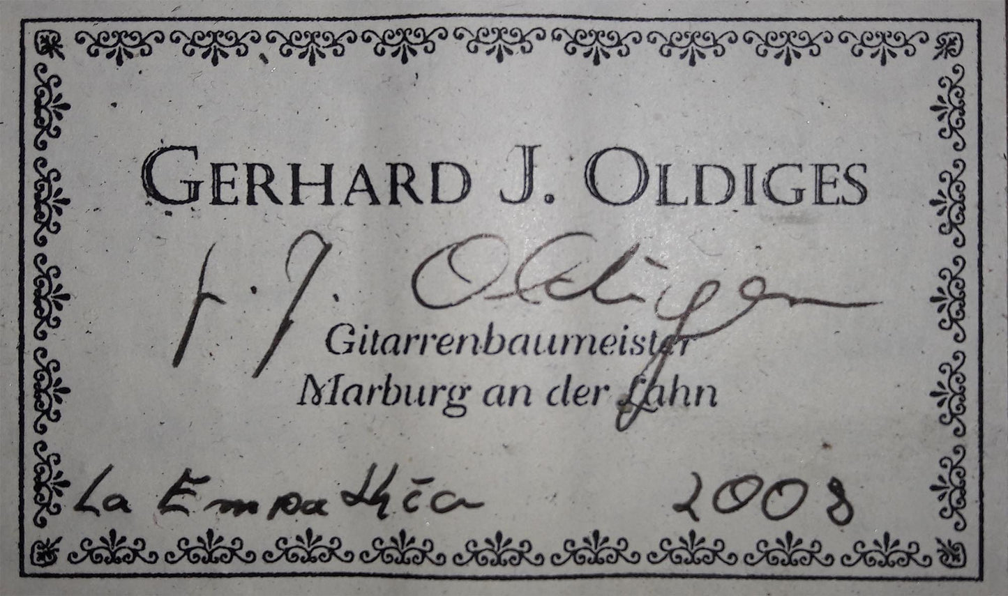 Gerhard Oldiges - 2008