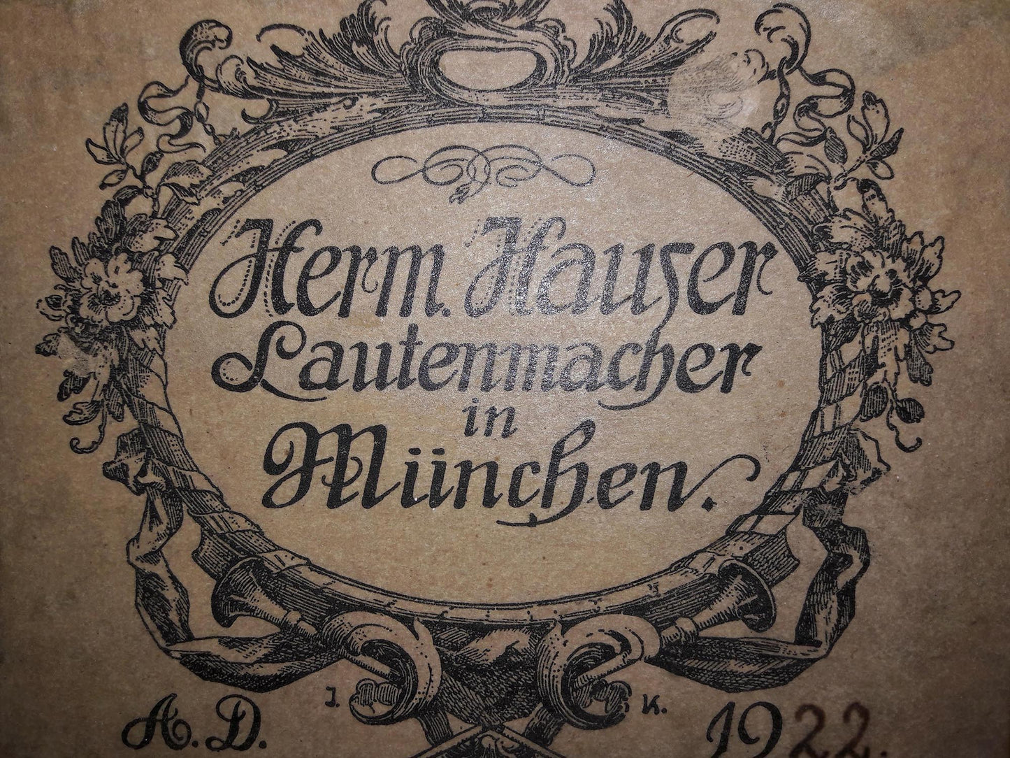 Hermann Hauser ® I - Terz 1922