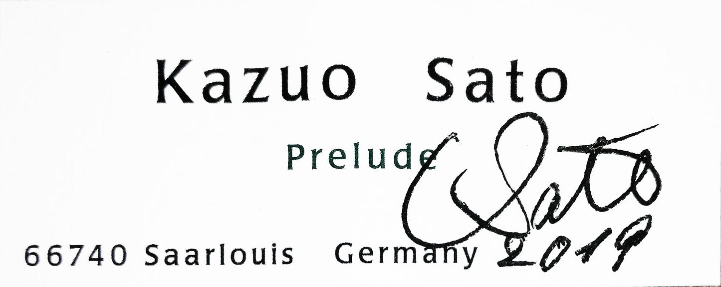 Kazuo Sato - 2019