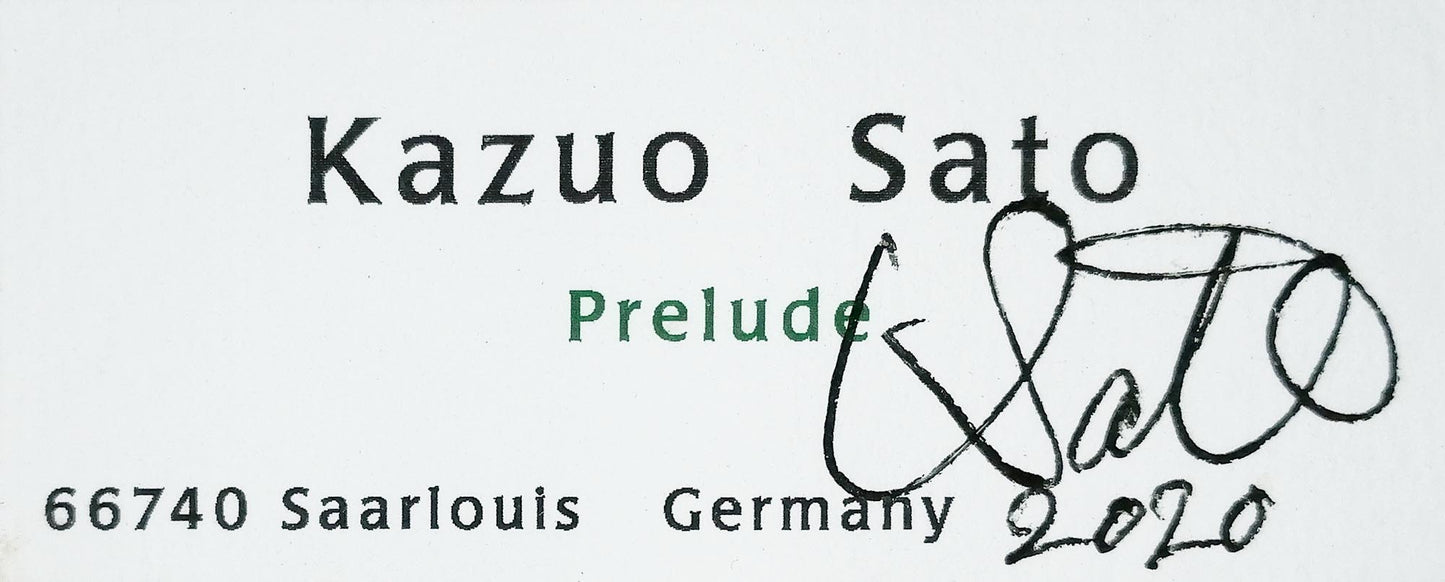 Kazuo Sato - 2020 Prelude
