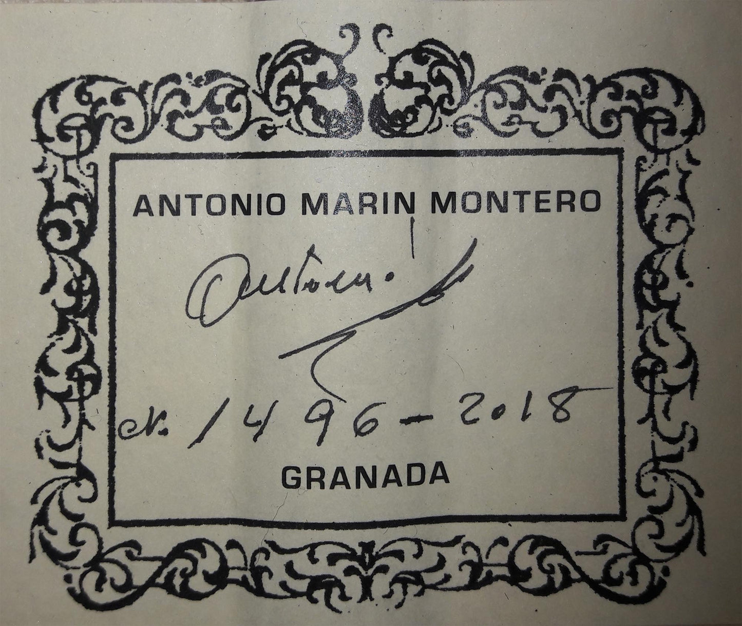 Antonio Marin Montero - 2018 Maple