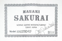Masaki Sakurai - 2018 Maestro RF