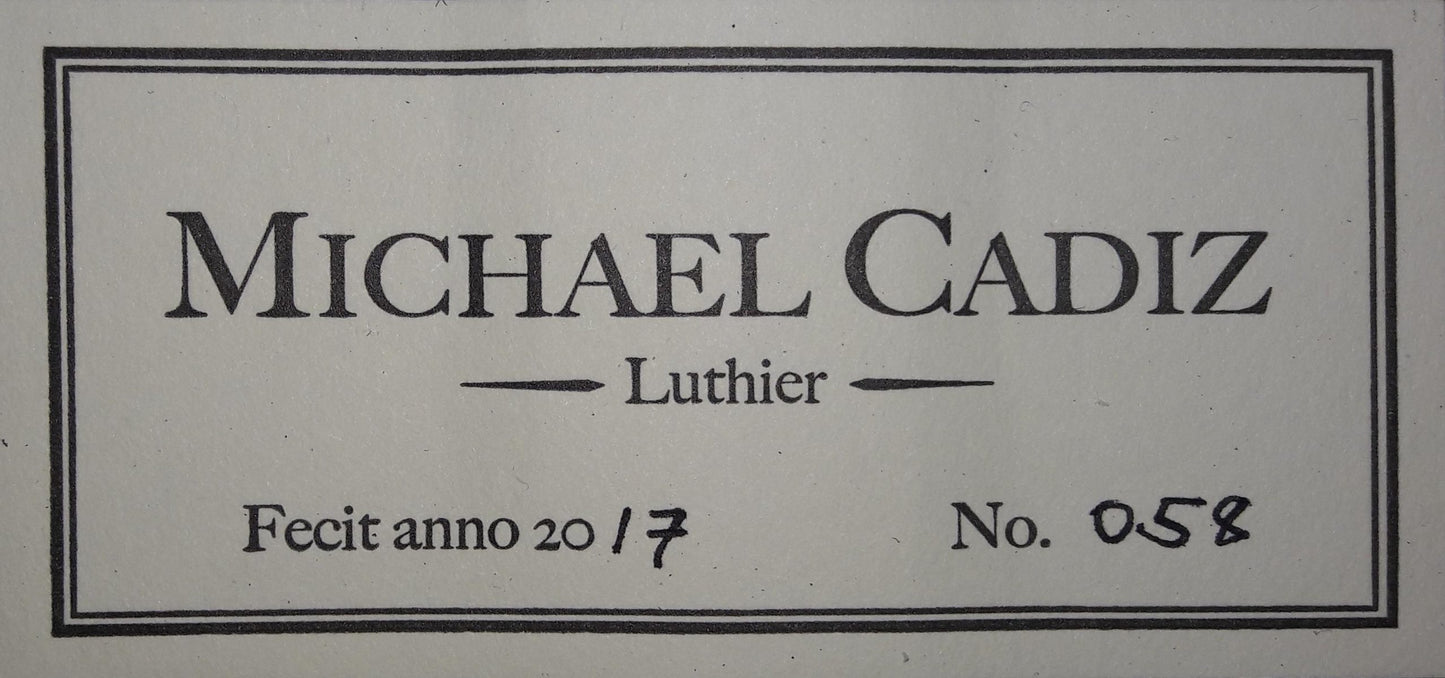 Michael Cadiz - 2017