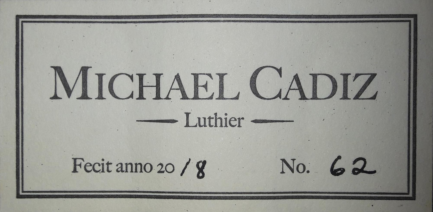 Michael Cadiz - 2018