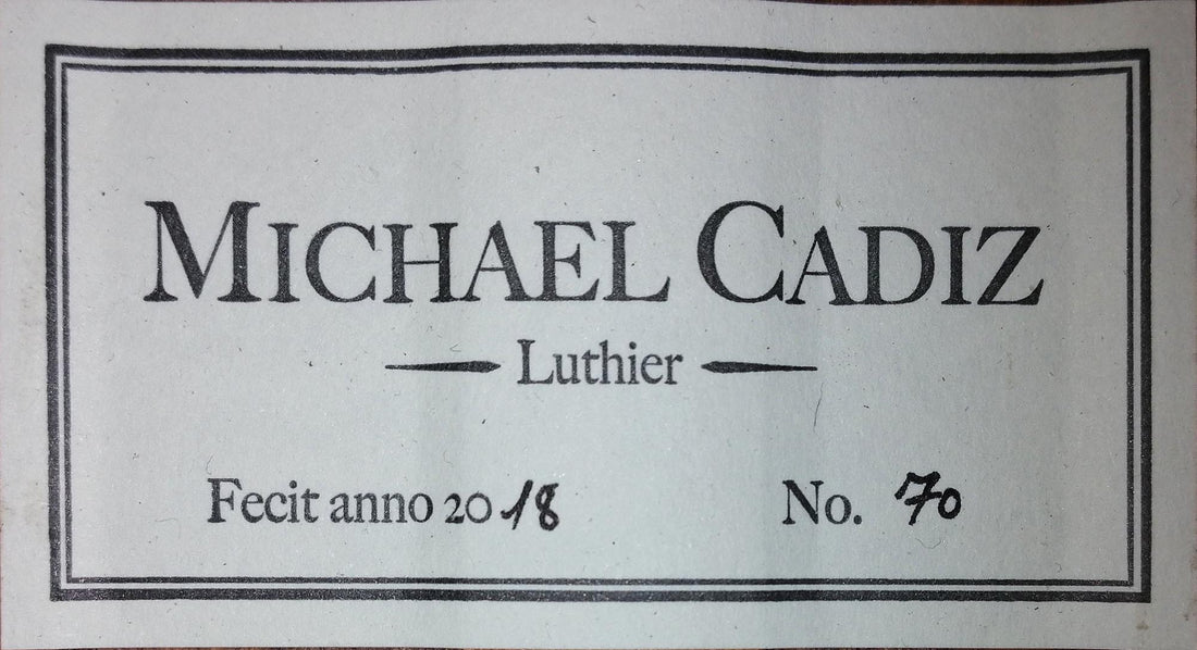 Michael Cadiz - 2018