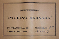 Paulino Bernabé - M15 2017