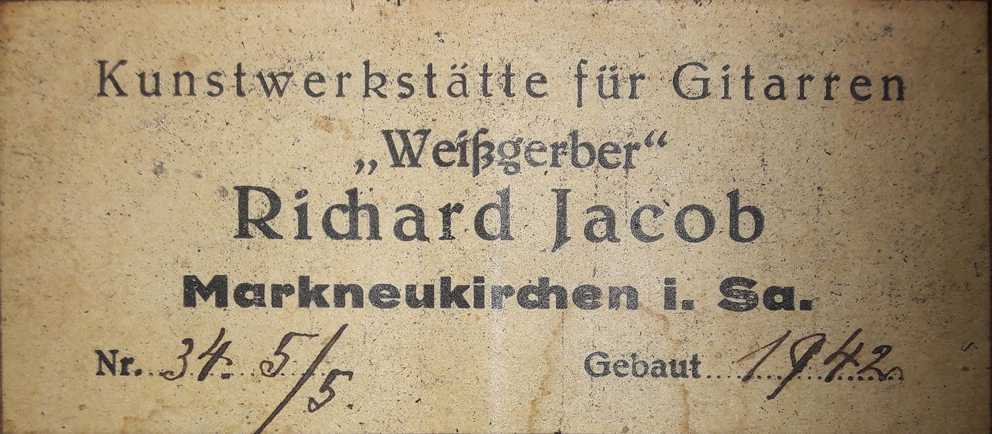 Richard Jacob Weissgerber - 1942