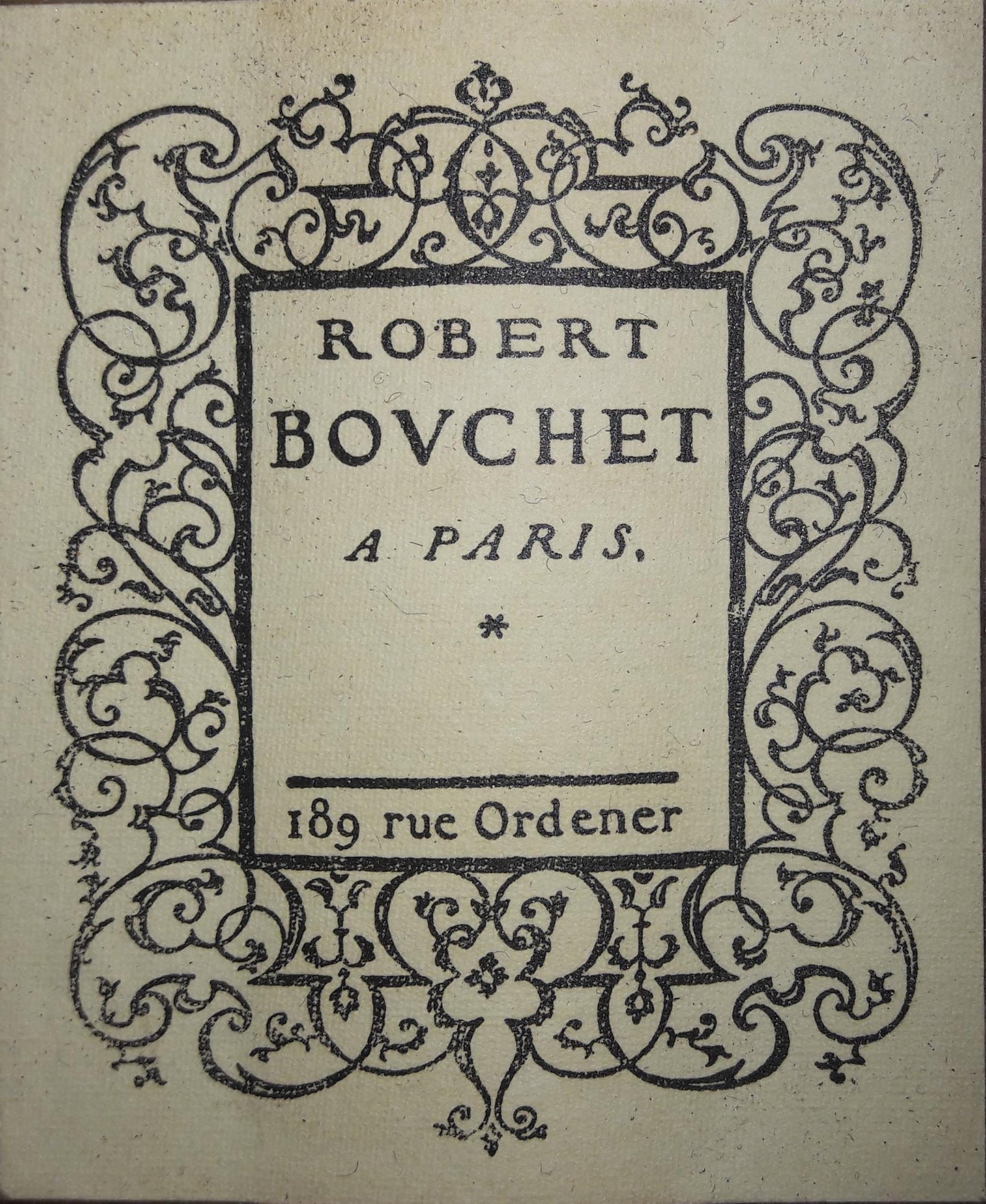Robert Bouchet - 1977