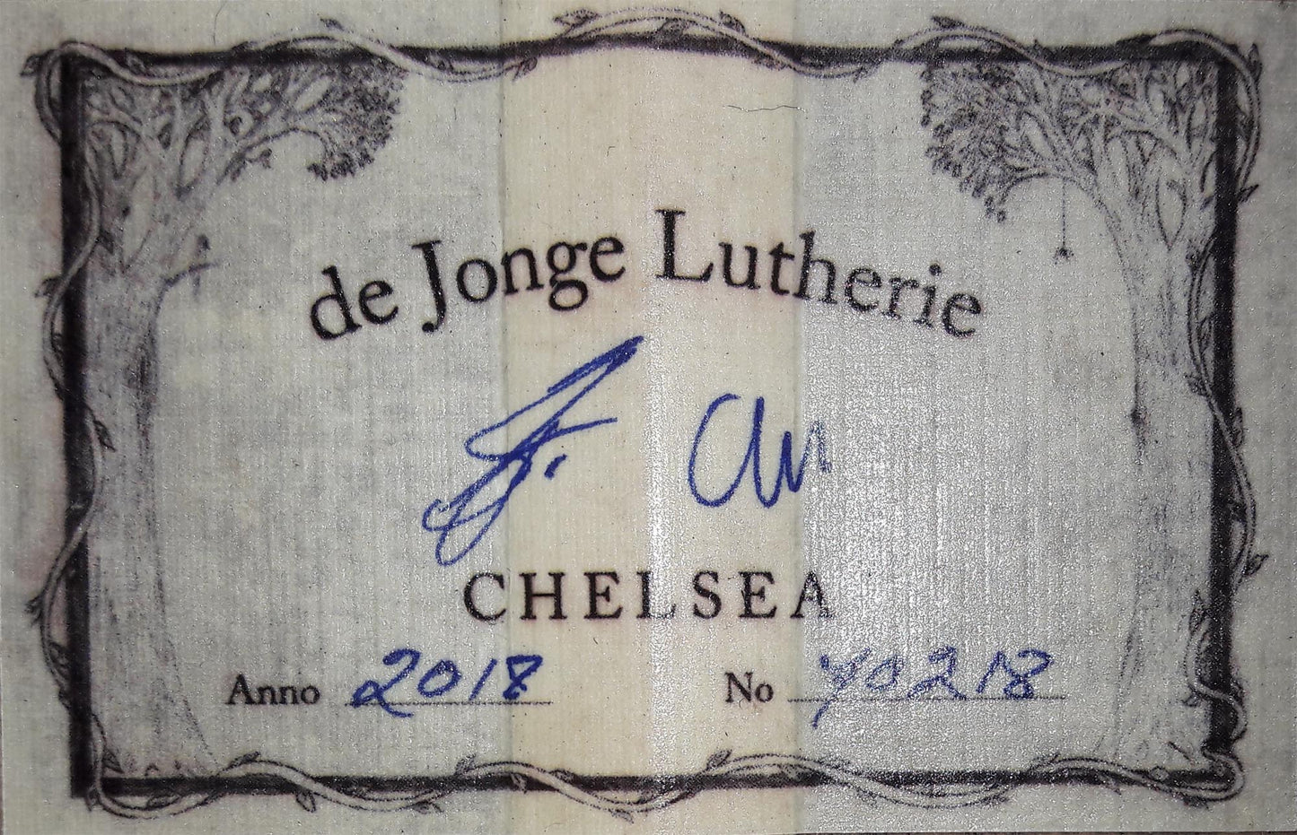 De Jonge Lutherie - 2018 Doubletop Cedar/Indian 64,4 cm