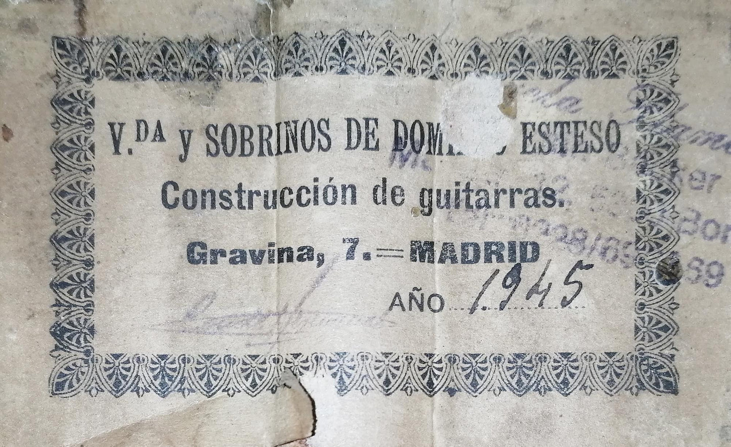Sobrinos de Domingo Esteso - 1945