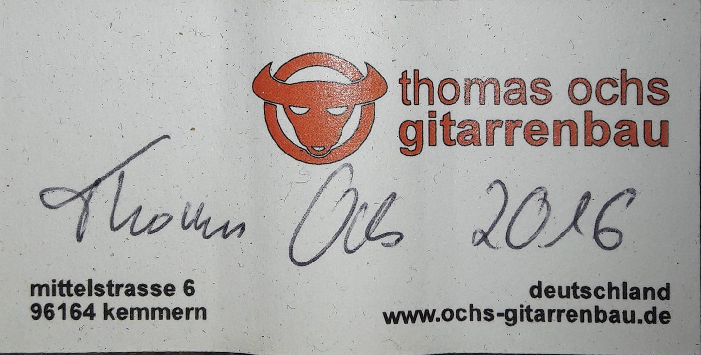 Thomas Ochs - 2016