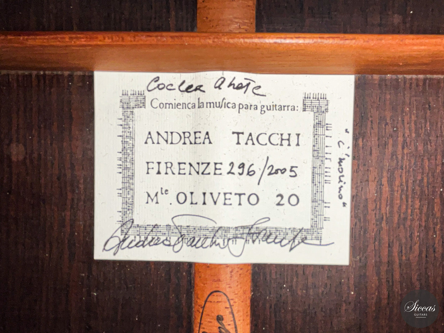 Andrea Tacchi - Coclea 2005 No. 296