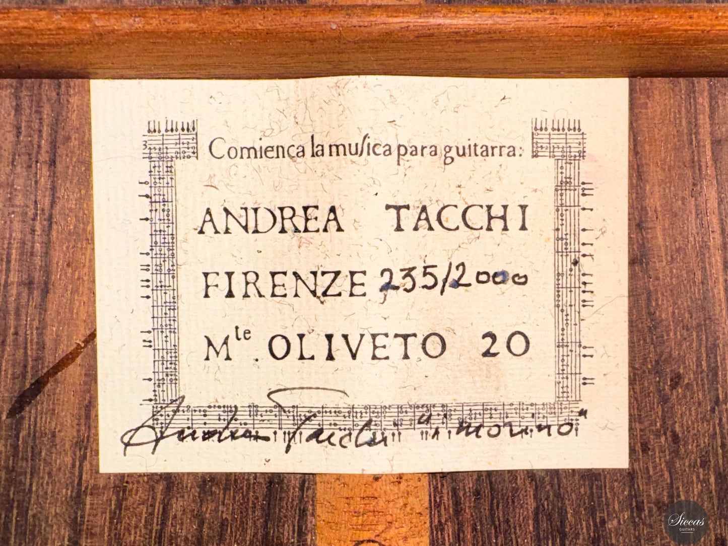 Andrea Tacchi - 2000 Coclea No. 235