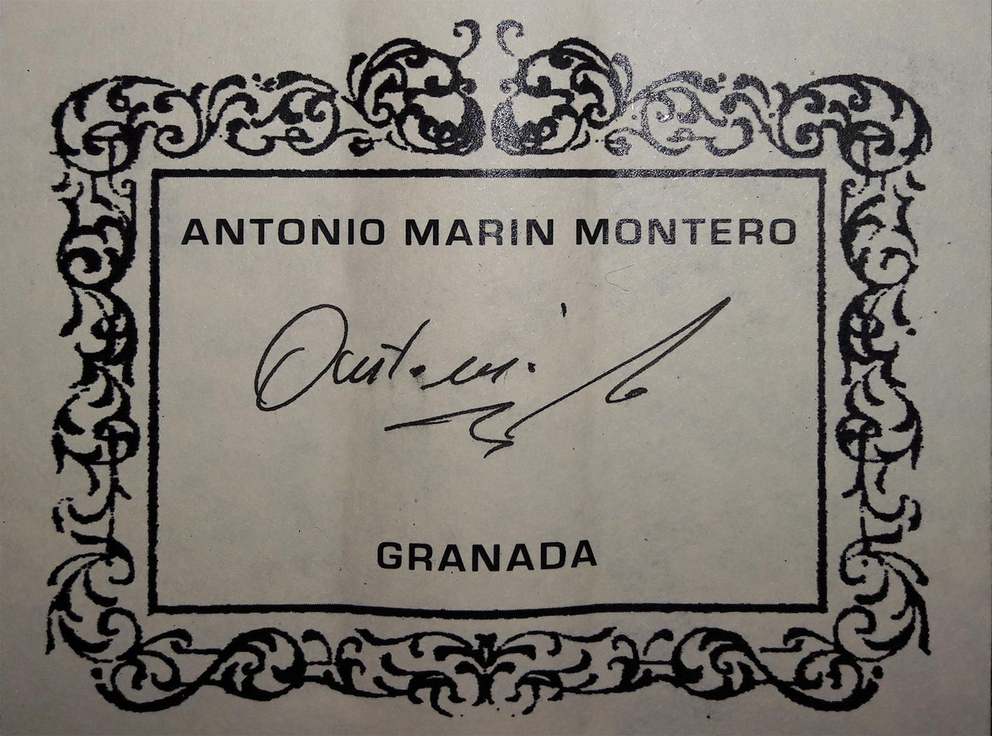 Antonio Marin Montero – 2017 CF
