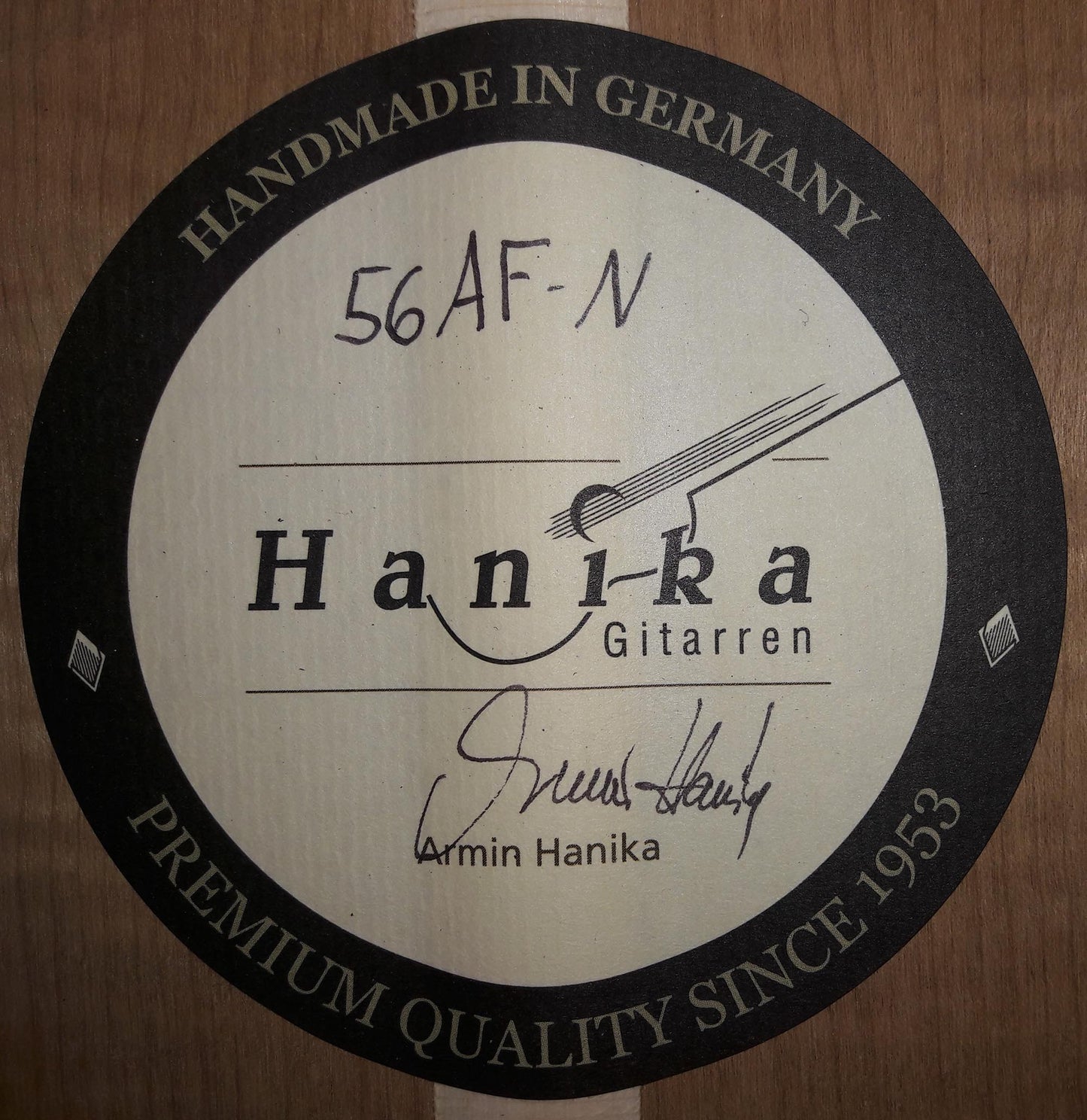 Armin Hanika - 56 AF-N