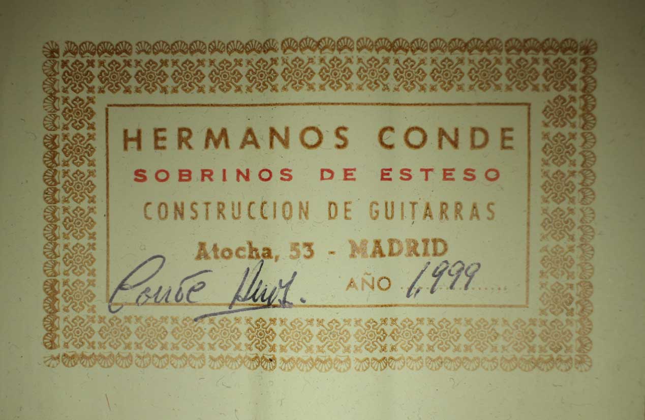 Conde Hermanos - 1999