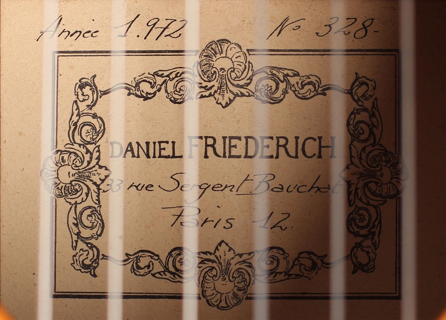 Daniel Friederich - 1972