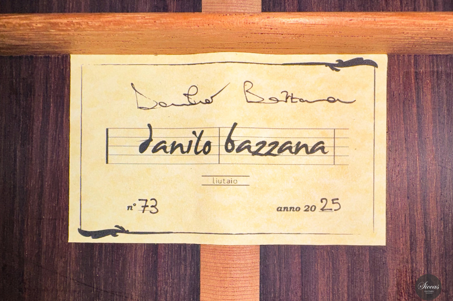 Danilo Bazzana - 2025 - No. 73 - 64 cm