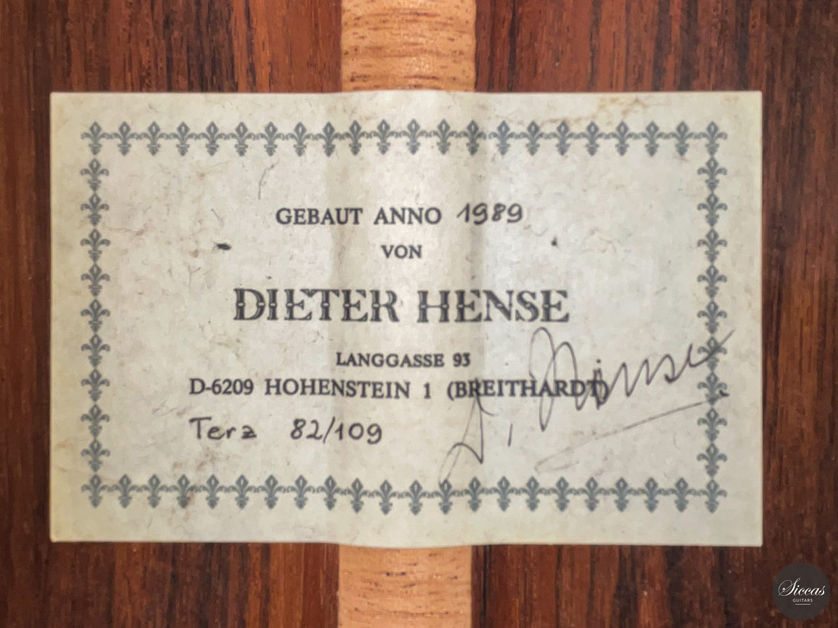 Dieter Hense - 1989 "Terz" 82/109 57 cm